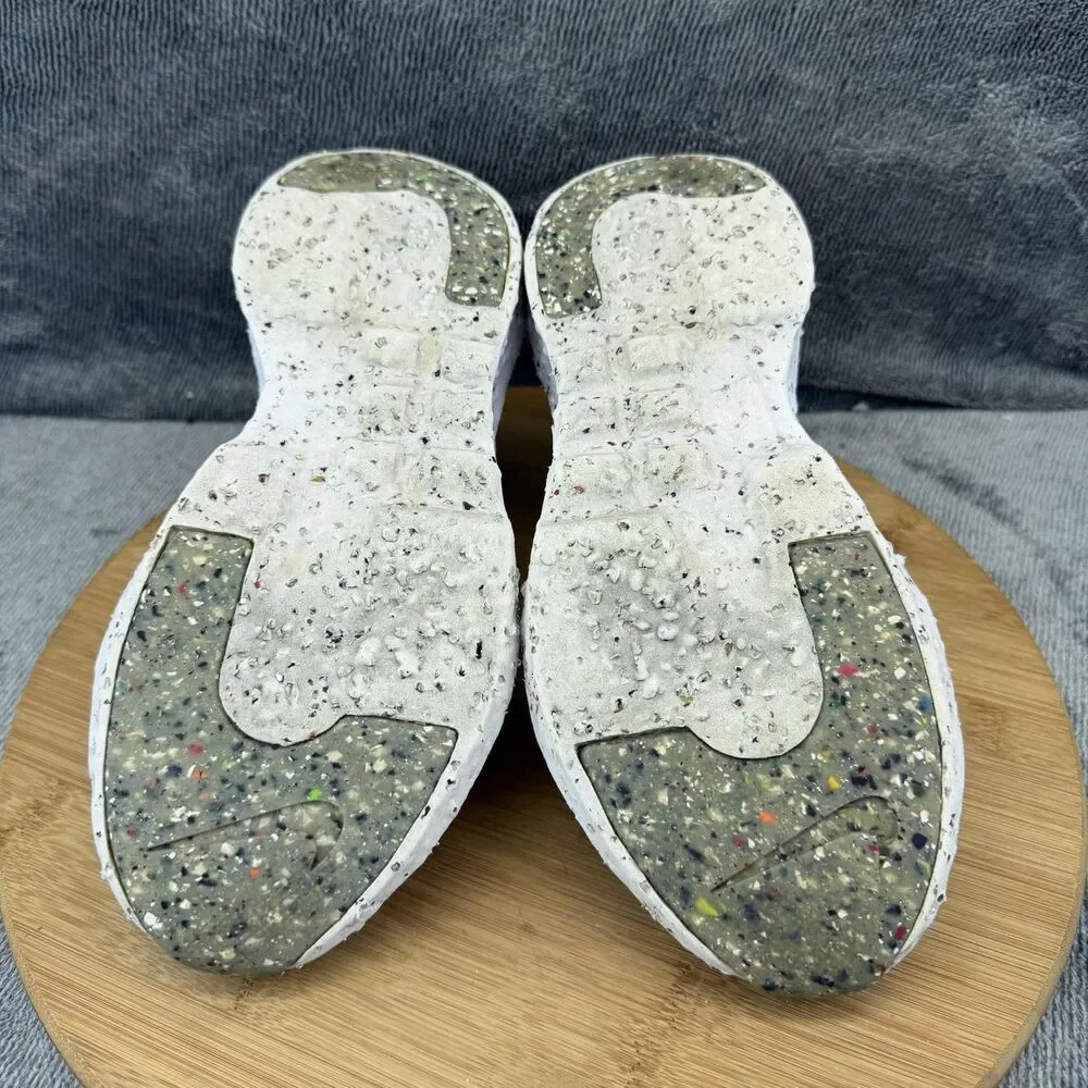 Nike Crater Impact Shoes Womens Size 8.5 White Mesh Running Sneakers CW2386-100